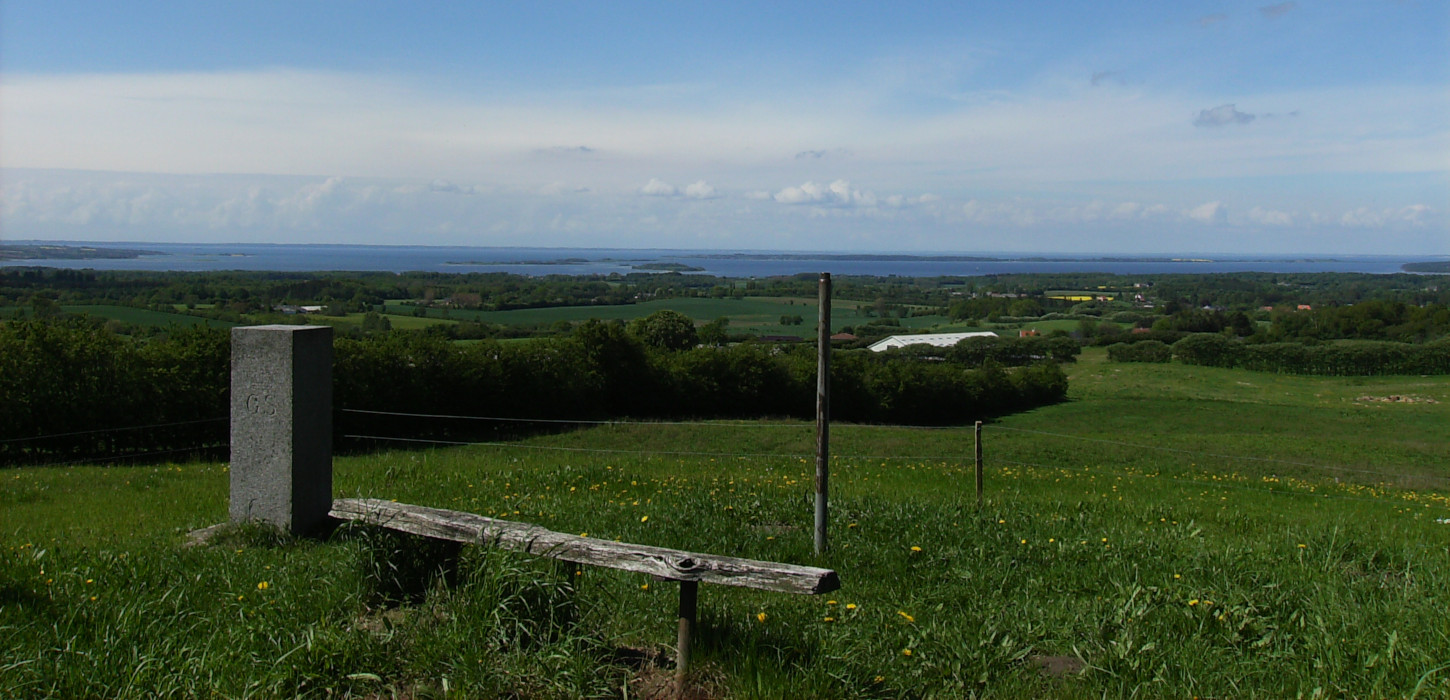 Udsigt fra Trebjerg på Sydfyn | Øhavsstien